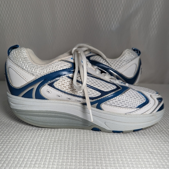 Fila Fit Walk-N-Sculpt Athletic Shoes, Blue/White, Size 7-1/2M - Picture 6 of 11